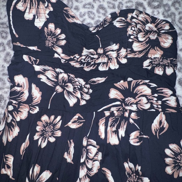 Floral jumpsuit strapless - Picture 4 of 5